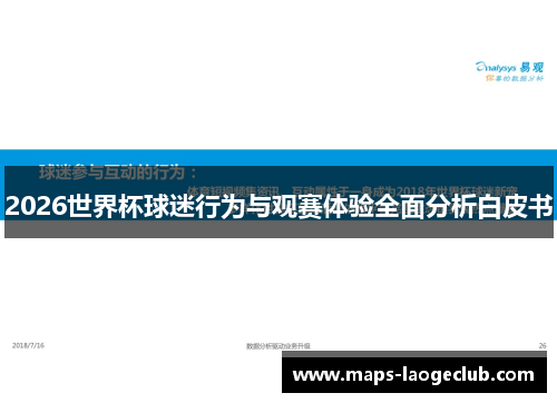 2026世界杯球迷行为与观赛体验全面分析白皮书